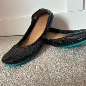 Tieks Obsidian Black Ballet Flats
